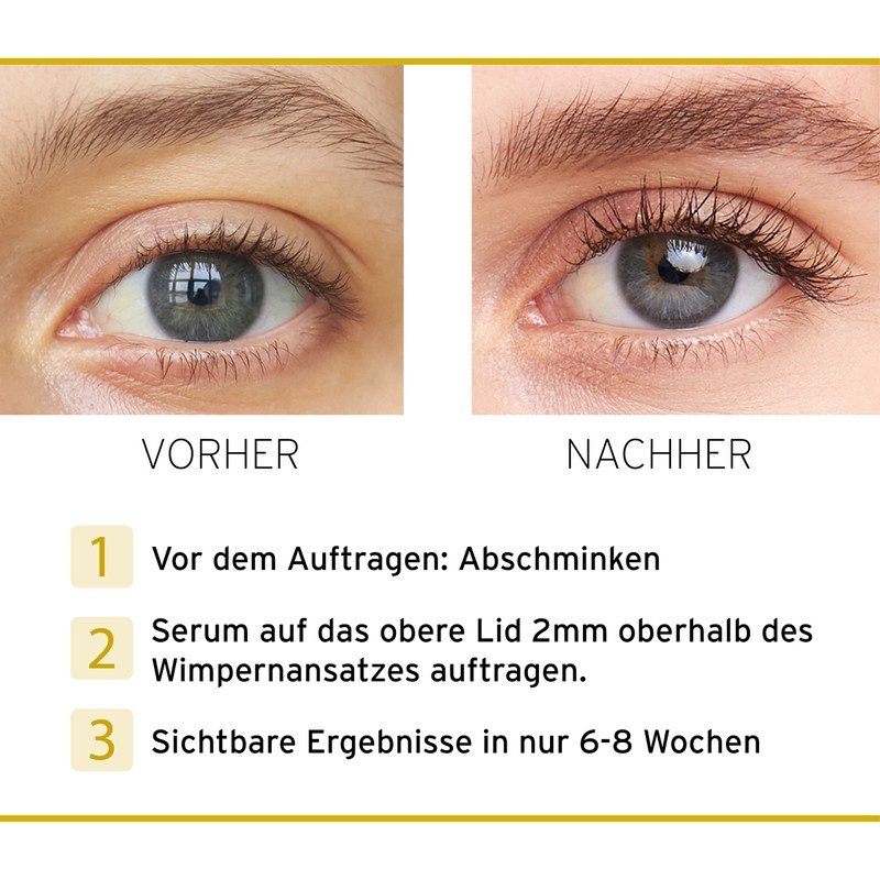 Nutralash Eyelash Active Eyelash and Eyebrow Serum Made in Germany