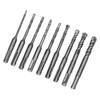 Masonry Drill Bit Set Carbide Tip Rotary Hammer Tool for