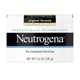 Neutrogena Transparent Facial Bar Original Fragrance-Free Soap 3.5oz: 12 pack