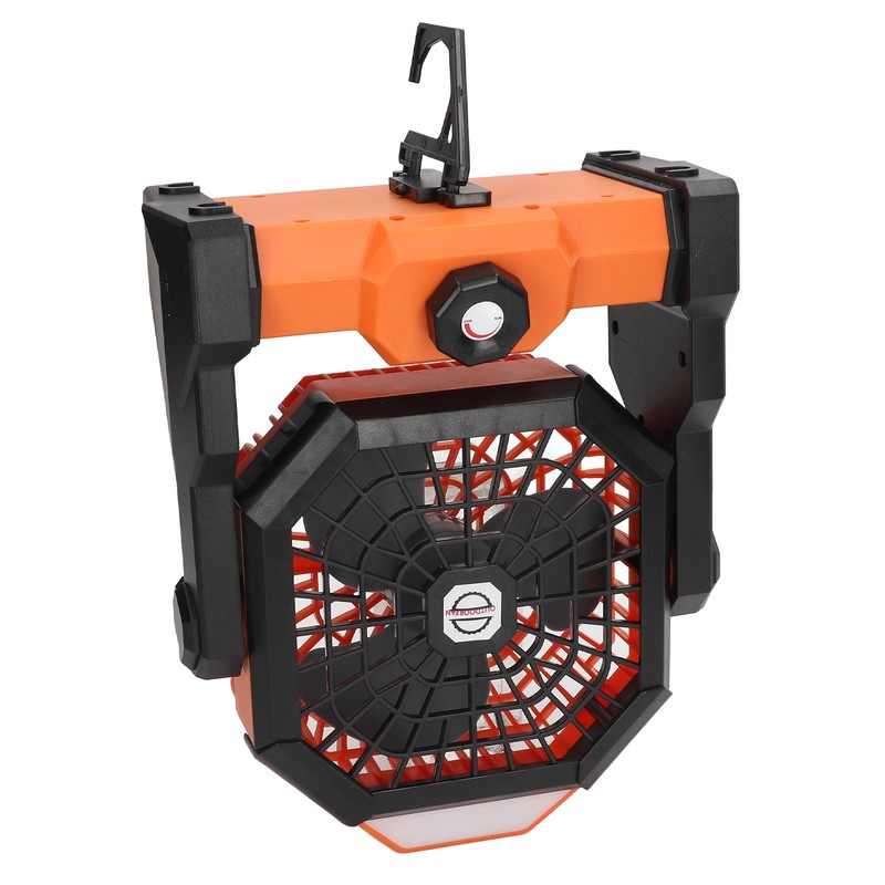 Outdoor Portable Fan Stepless Speed Control High Wind Fan Camping