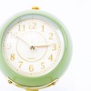 Small Round Clock Circular Base Mute Corrosion Resistance Quartz Bedside