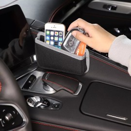 dreamcar2022 Fit For 2020-2025 Corvette C8 Center Console Cloth Storage Bag Organizer Pocket