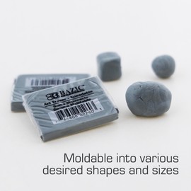 BAZIC Kneaded Eraser, Gray, 36 Pack, Erasers for Drawing, Artist Eraser, Kneadable Eraser Putty Eraser Drawing Eraser, for Correcting and Brighten Sketches Art