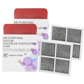 [What's Up?] LT120F 2 Pack Refrigerator Air Filter Replacement for LG LT120F Kenmore Elite 469918 9918 ADQ73214402 ADQ73214404 ADQ73334008-2 Pack - 6 Month Replacement Refrigerator Air Filter