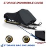 SBU 200 Denier Storage Snowmobile Cover Compatible for The 2002-2002