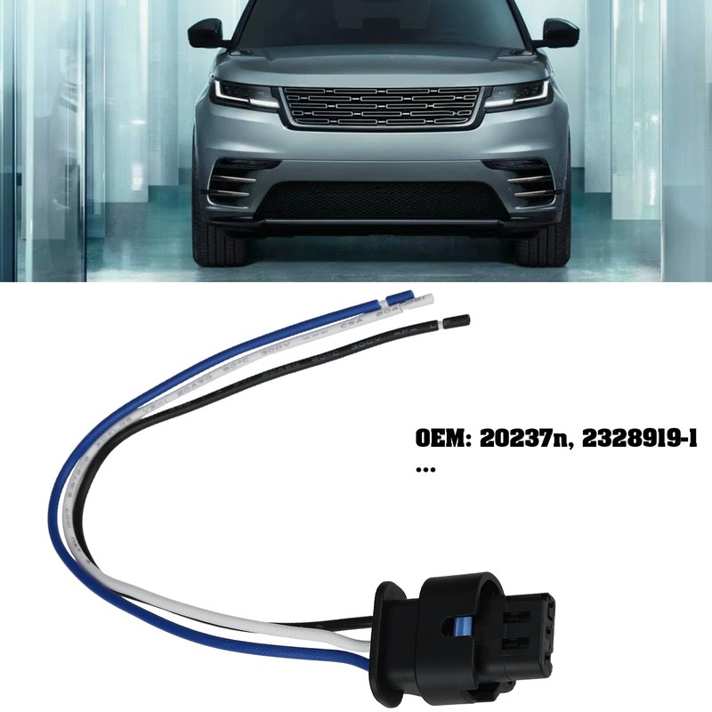 OTOTEC 3Pin Parking Sensor Connector Plug Harness 20237n, 2328919-1 Compatible