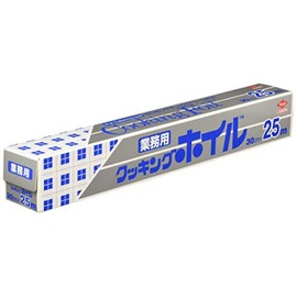 Toyo Aluminum Cooking Foil, Commercial Use, Wide, 11.8 in x 82.2 ft (30 cm x 25 m)