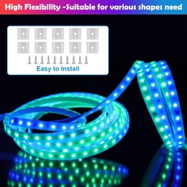 LED Strip Light 10M IP65 Waterproof Flexible LED Strip 220V with Power Supply Lighting Decoration Bedroom Living Room Outdoor