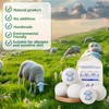 ZPQAODI Sheep's Wool Dryer Balls, Pack of 6, Tumble Dryer