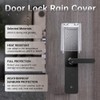 YJNBEST Weatherproof Flip-Cover for Smart Door Locks & Keypads -