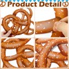36 Pcs Pretzel Cutouts Oktoberfest Party Decor German, 4.5",6",8.3"