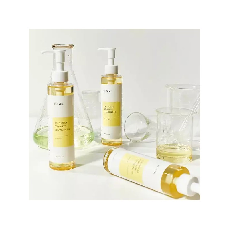 IUNIK 아이유닉 카렌듈라 컴플리트 클렌징오일 200ml IUニック Karwndula Complete Cleansing