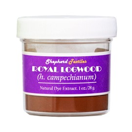 Shepherd Textiles Royal Logwood Extract Natural Dye, 1 oz.