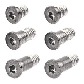 Willhom Bottom Case Screws (Pentalobe P5) 6 pcs Replacement for MacBook Pro 13" A1708 A2159 (Silver)
