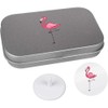 Azeeda 'Standing Flamingo' Golf Markers Gift Set (GO00027862)