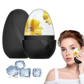 Rodillo de Hielo para Cara y Ojos, Hielo para Masaje Facial Reutilizable                                                                              
