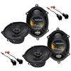 Harmony Audio Bundle Compatible with 1998-2011 Ford Ranger (2) HA-R68