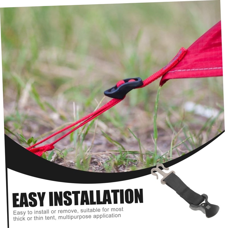 BESPORTBLE Camping Gear Tent Accessories Kit Rope Tensioner Portable Outdoor