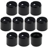 6mm Splined Hole Small Slot-Top Equipment Plastic Control Knob Pack