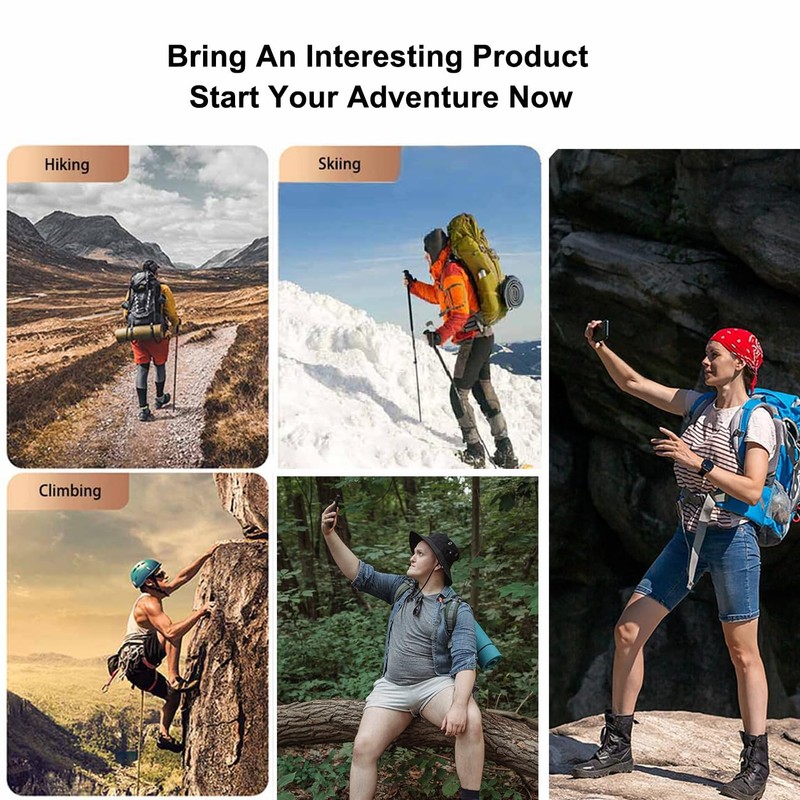 TOOLIN Phone Holder for Backpack Strap,Backpack Strap Clip for Phone,Phone
