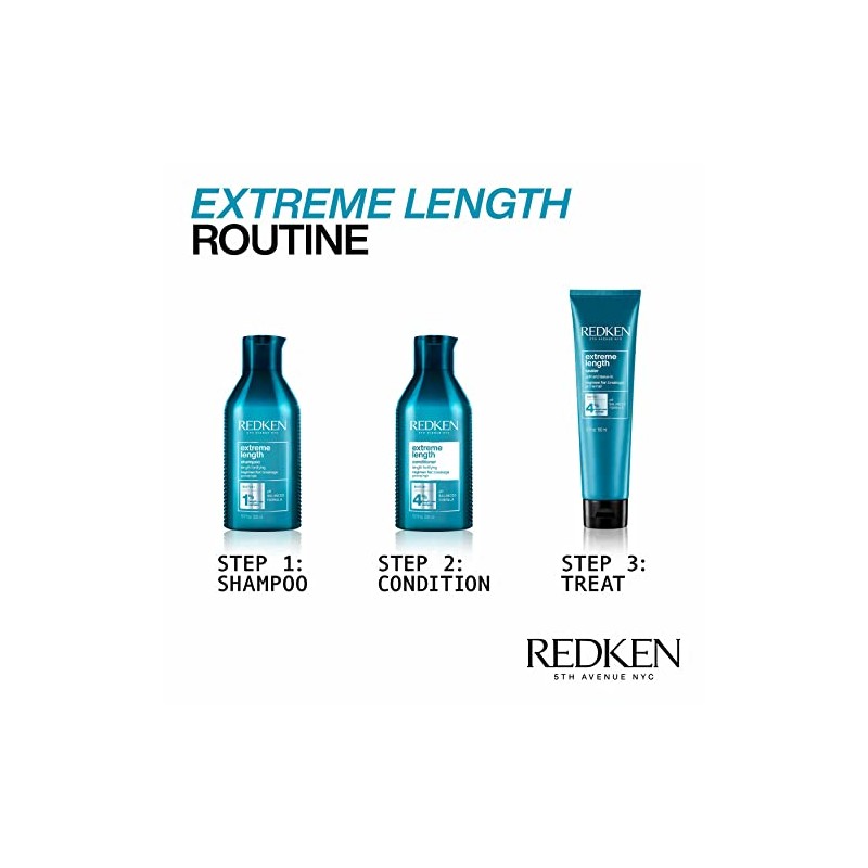 REDKEN by Redken, EXTREME LENGTH FORTIFYING CONDITIONER 10.1 OZ