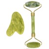 Gua Sha Massager, Jade Roller Set, Natural Jade Roller, Face