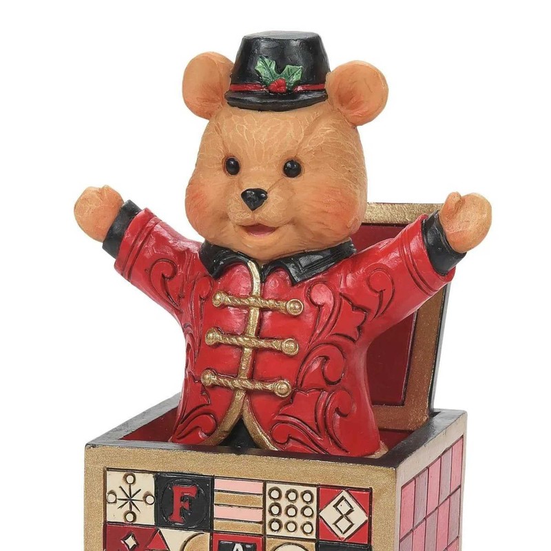 Jack-in-the-Box Teddy Bear