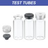 PATIKIL 10ml Sample Vials, 50 Pack Lab Empty Vials with