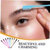 TOVINANNA 10pcs Multi-use Eyebrow Comb and Brush for Makeup Application