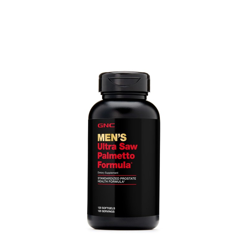 GNC Men's Ultra Saw Palmetto Formula, Supports Normal Prostate Function,