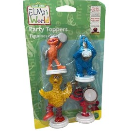 Muppets Sesame Street Musical Band Pvc Figures
