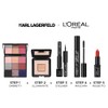 L'Oréal Paris Karl Lagerfeld Contrasted Lipstick in Rocky Dark Red