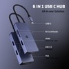 USB C Adapter HUB, USB C HUB, 4K HDMI VGA