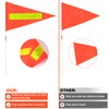 Replacement Reflective Safety Flags Large Size 2Packs Compatible with Step2