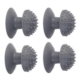 4 Pcs Cat Corner Self Groomer - Remove Loose Fur, Removable Design for Cleaning, Cat Massage Combs for Short Long Fur Cats Grooming,Kitten Puppy Massager Brushes Grooming