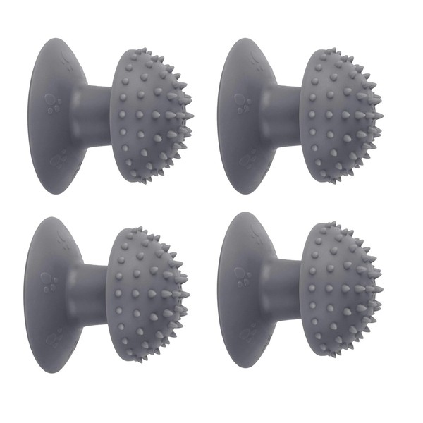 4 Pcs Cat Corner Self Groomer - Remove Loose Fur,