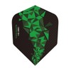 THOR-DARTS®™ Exclusiv-Line: 150 Micron F2 Darts Flights HD-280 Black Dart Flights Extra Long Durable Thickness 150 mic Ultra Strong (Pack of 12) Green / Green