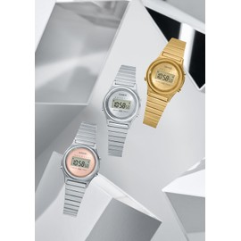 Casio Watch Casio Classic 【Domestic Regular Product】LA700WE, Silver, Bracelet Type