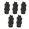 5 Pcs IEC320 C6 to IEC320 C5 Power Adapter Computer