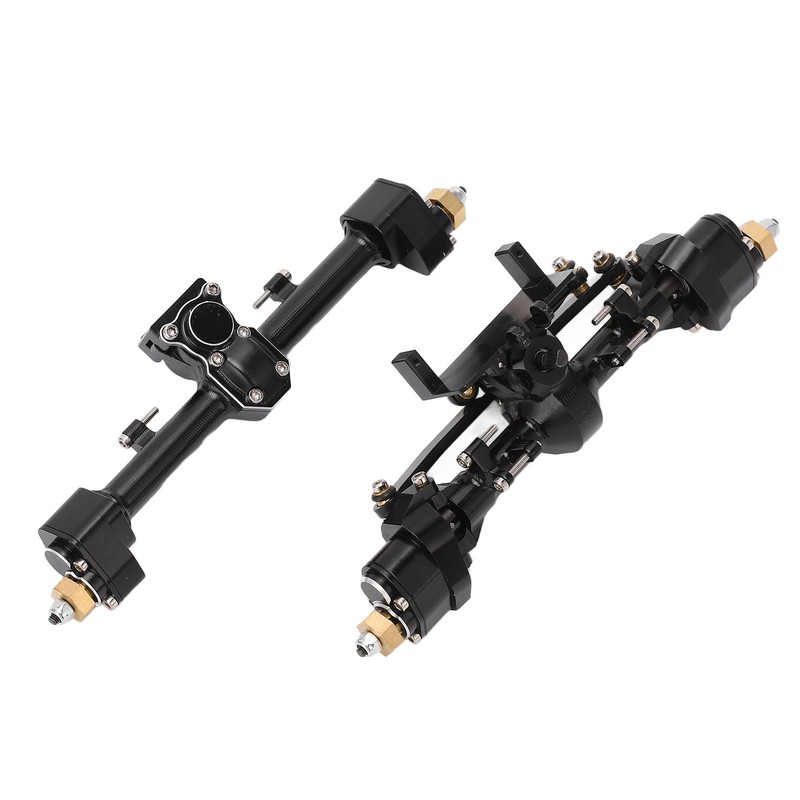 RC Car Metal Complete Front Rear Portal Axle Set Assembly
