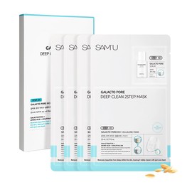 Samugaractopore 2 STEP Mask Pack, Sheet Mask, SAM'U GALACTO PORE DEEP CLEAN 2STEP MASK
