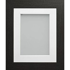 Frame Company Watson Range Black Picture Photo Frame with White Mounts *Choice of Sizes*