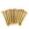 100 pieces brass nails, brass rosette nails, rosette pins, round