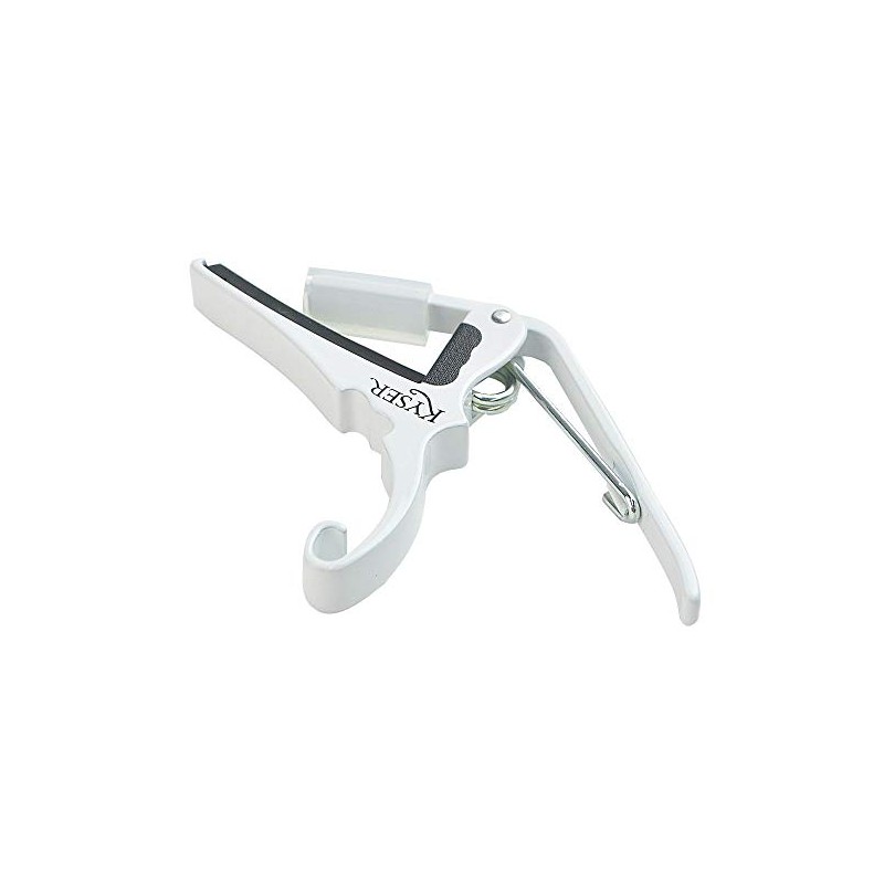 Kaiser KG6 White Capotast for Acoustic Guitar