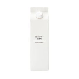 MUJI OAAA0A2S Foam Shampoo For Whole Body Use, 23.1 fl oz (600 ml)