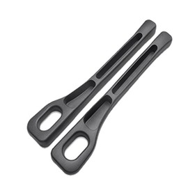 Pack of 2 Storage Boxes for Car Seats, Car Seat Gap Filler Organiser, Car Seat Gap Filler, Car Seat Organiser for Small Items, Mobile Phones, Seat Gap (Black)