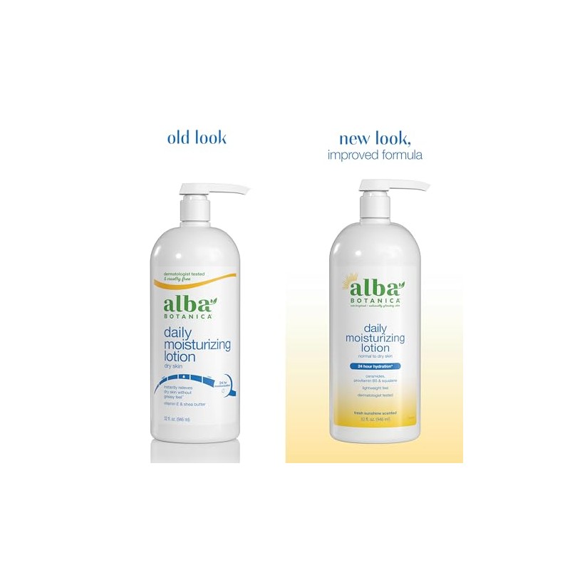 Alba Botanica - Loción Corporal Emoliente para Piel Seca 907g