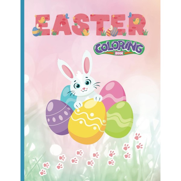 Easter Coloring Book | 8.5 x 11 | 24 Pages