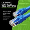 GearIT 20-Pack, Cat5e Ethernet Patch Cable 7 Feet - Snagless