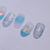 Water Meong Handmade Nail Tips Water Bag Goldfish Nail -